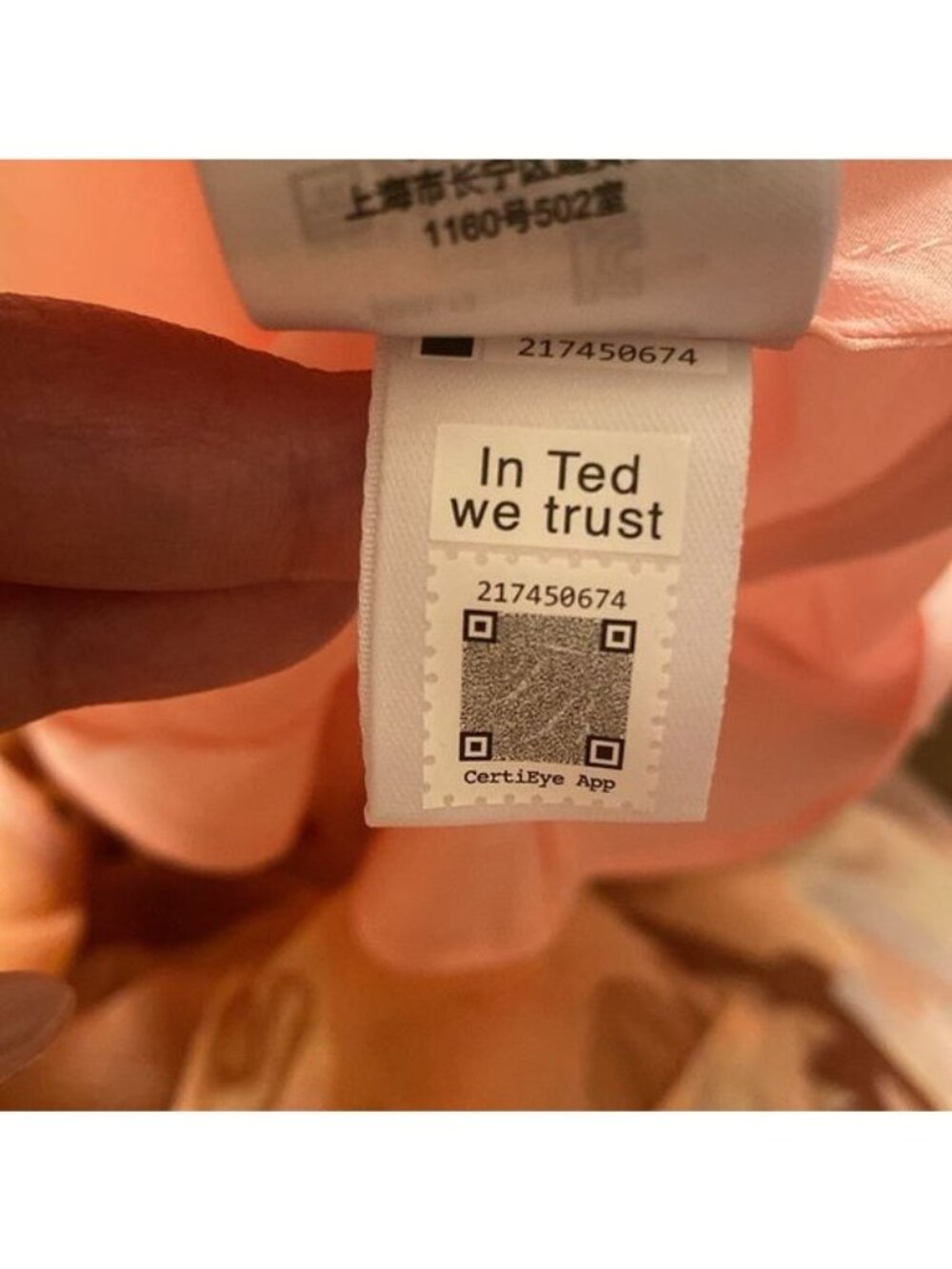 NWT TED BAKER LONDON Pegaia Bell Sleeve Mini Dress in Peach, size US 6 - Picture 13 of 14